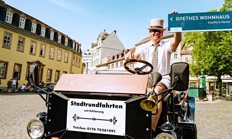 Weimar Frauenplan Kutschfahrt