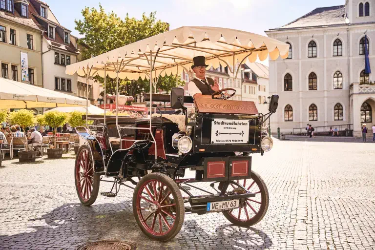 Kutschfahrten Weimar - mit der e-Kutsche durch Weimars Innenstadt